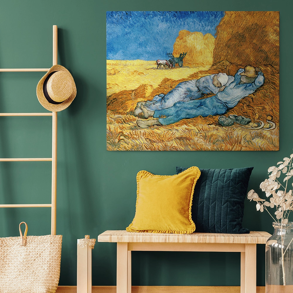 Πινακας σε καμβά VAN GOGH - NOON REST FROM WORK