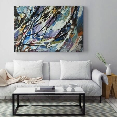 Πινακας σε καμβά OIL ABSTRACT - Αφηρημενα και Abstract