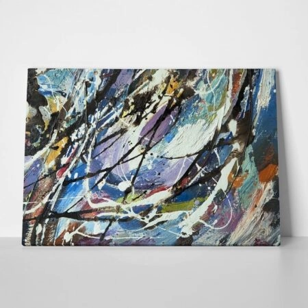 Πινακας σε καμβά OIL ABSTRACT - Αφηρημενα και Abstract Sticky 1