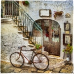 Πίνακας σε καμβά OLD STREETS OF ITALY