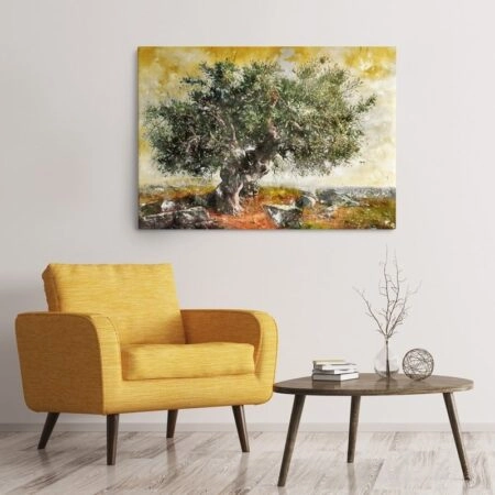 Πινακας σε καμβά OLIVE TREE PAINTING - Πινακες σε καμβα