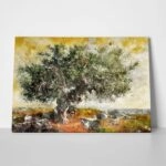Πινακας σε καμβά OLIVE TREE PAINTING