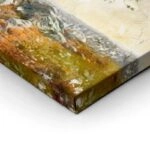 OUTLET Πίνακας σε καμβά OLIVE TREE PAINTING 80cm x 50cm