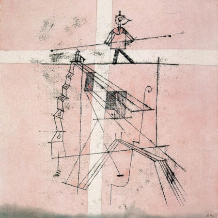 Πινακας σε καμβά PAUL KLEE - THE TIGHTROPE WALKER - Paul Klee Sticky 6