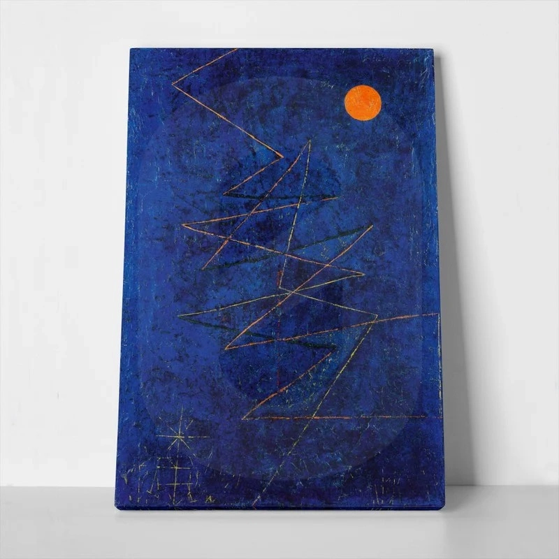 Πινακας σε καμβά PAUL KLEE - COLORFUL LIGHTNING