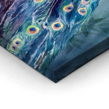 Πινακας σε καμβά PEACOCK PAINTING 2 - Πουλια Sticky 2
