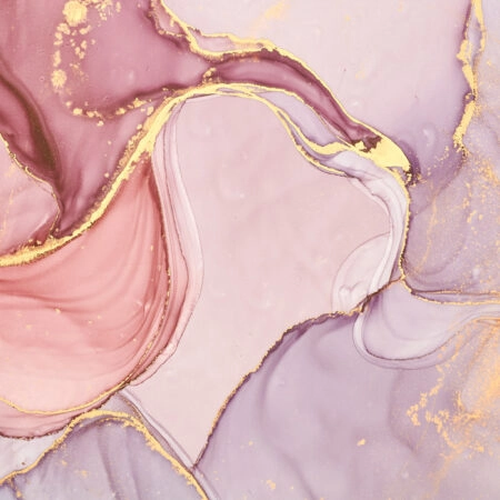 Πινακας σε καμβά PINK AND GOLD MARBLE PAINT - Αφηρημενα και Abstract Sticky 5