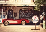 Πινακας σε καμβά RETRO RED CAR