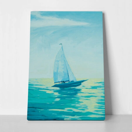 Πινακας σε καμβά SAILBOAT - Βαρκες και Καραβια Sticky 1