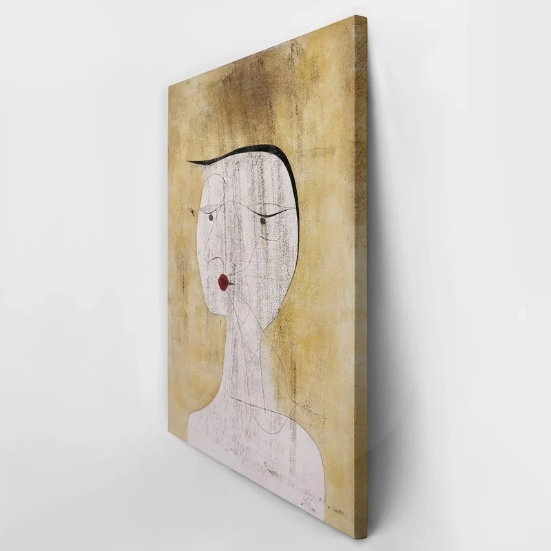 Πινακας σε καμβά PAUL KLEE - SEALED WOMAN