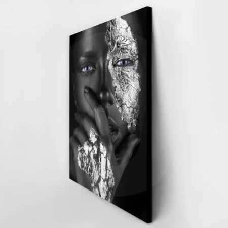 Πινακας σε καμβά SILVER FACE - Πορτραιτα και Φιγουρες Sticky 3