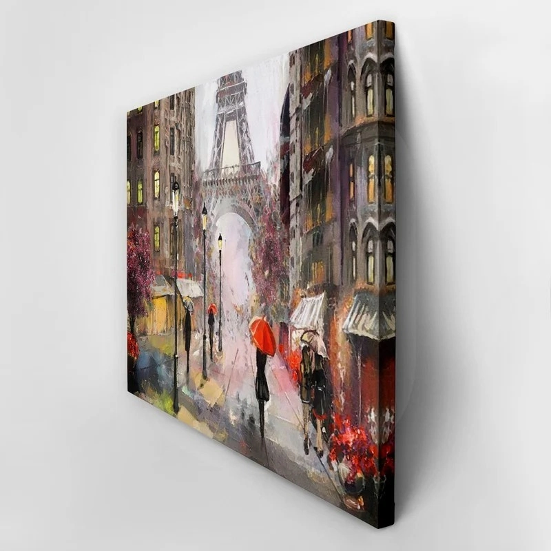 Πινακας σε καμβά STREET VIEW OF PARIS 2