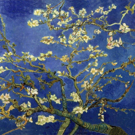 Πινακας σε καμβά VAN GOGH - ALMOND BLOSSOM BLUE - Vincent Van Gogh Sticky 6