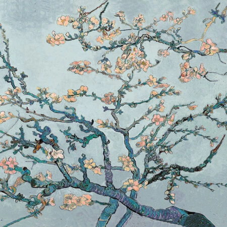 Πινακας σε καμβά VAN GOGH - ALMOND BLOSSOM PASTEL BLUE - Vincent Van Gogh Sticky 7