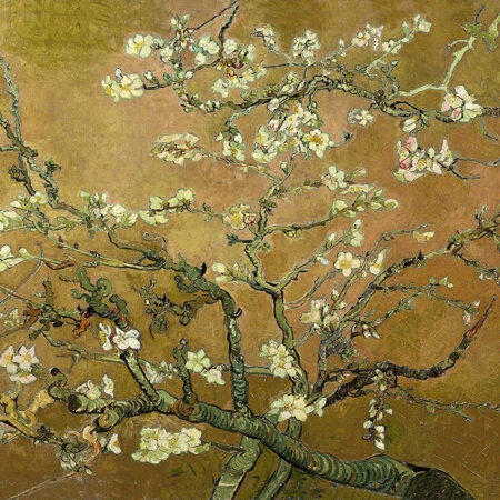 Πινακας σε καμβά VAN GOGH - ALMOND BLOSSOM YELLOW - Vincent Van Gogh Sticky 13