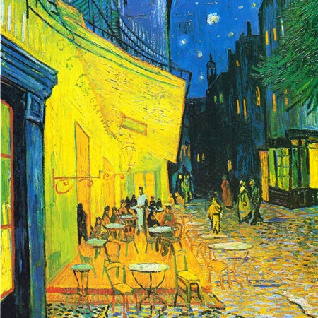 Πινακας σε καμβά VAN GOGH - CAFÉ TERRACE - Vincent Van Gogh Sticky 9