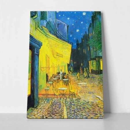 Πινακας σε καμβά VAN GOGH - CAFÉ TERRACE - Vincent Van Gogh Sticky 1