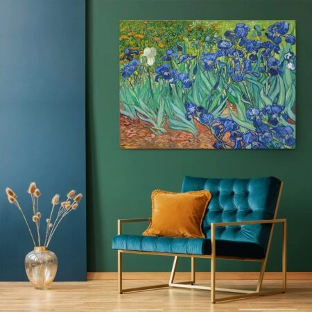 Πινακας σε καμβά VAN GOGH - IRISES -  Sticky 1