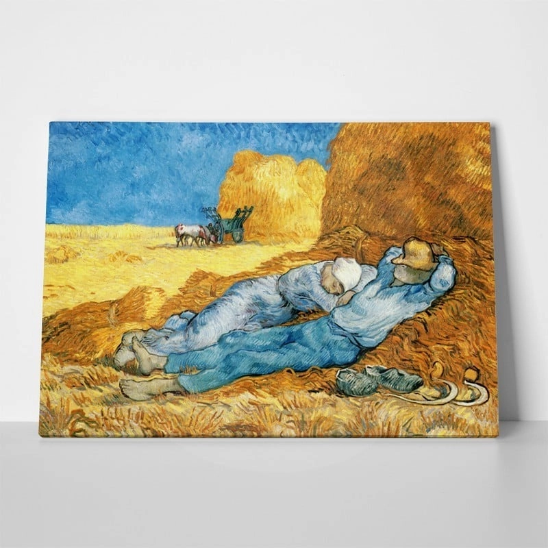 Πινακας σε καμβά VAN GOGH - NOON REST FROM WORK