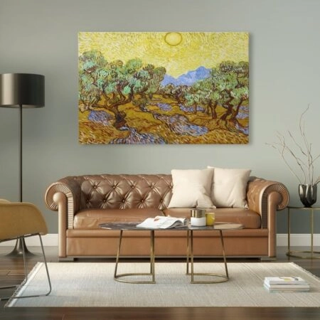 Πινακας σε καμβά VAN GOGH - OLIVE TREES - Vincent Van Gogh