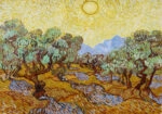 Πινακας σε καμβά VAN GOGH - OLIVE TREES