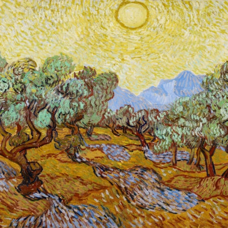Πινακας σε καμβά VAN GOGH - OLIVE TREES - Vincent Van Gogh Sticky 6