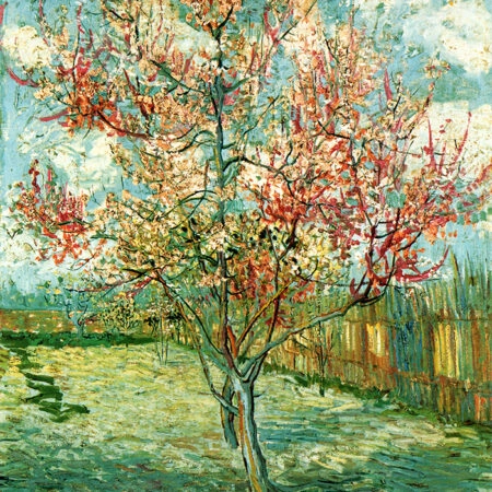 Πινακας σε καμβά VAN GOGH - PINK PEACH TREES - Vincent Van Gogh Sticky 9