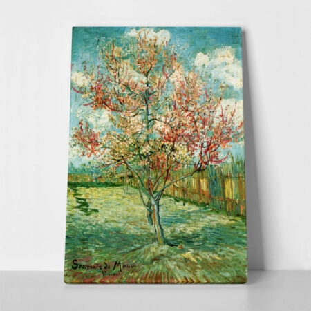 Πινακας σε καμβά VAN GOGH - PINK PEACH TREES - Vincent Van Gogh Sticky 1