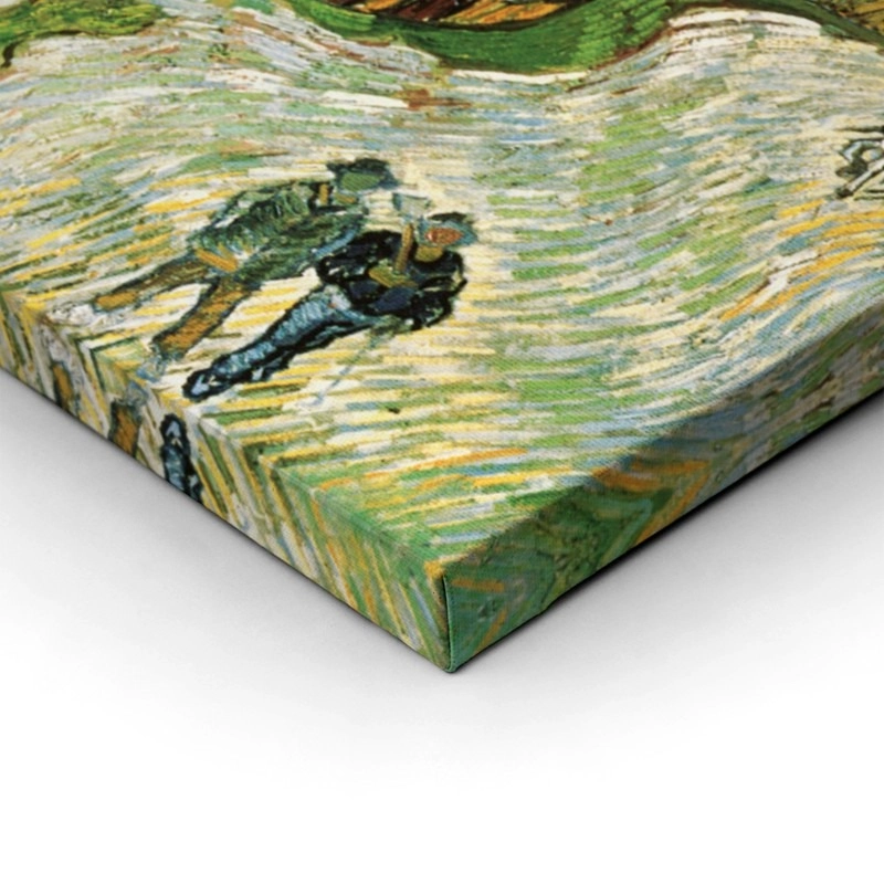 Πινακας σε καμβά VAN GOGH - ROAD WITH CYPRESS AND STAR