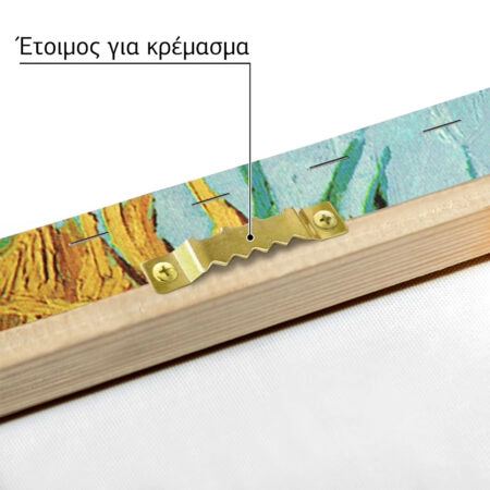 Πινακας σε καμβά VAN GOGH - SUNFLOWERS TURQUOISE - Vincent Van Gogh Sticky 5