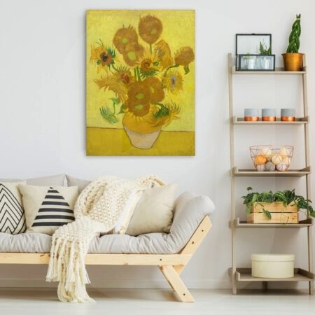 Πινακας σε καμβά VAN GOGH - SUNFLOWERS YELLOW - Vincent Van Gogh
