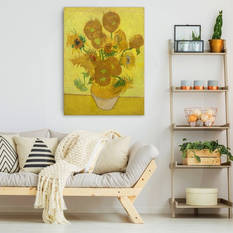 Πινακας σε καμβά VAN GOGH - SUNFLOWERS YELLOW