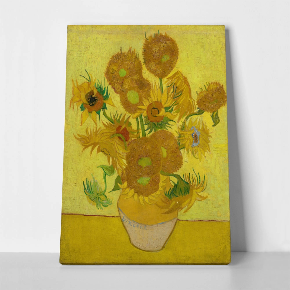 Πινακας σε καμβά VAN GOGH - SUNFLOWERS YELLOW