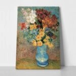 Πινακας σε καμβά VAN GOGH - VASE WITH DAISIES AND ANEMONES