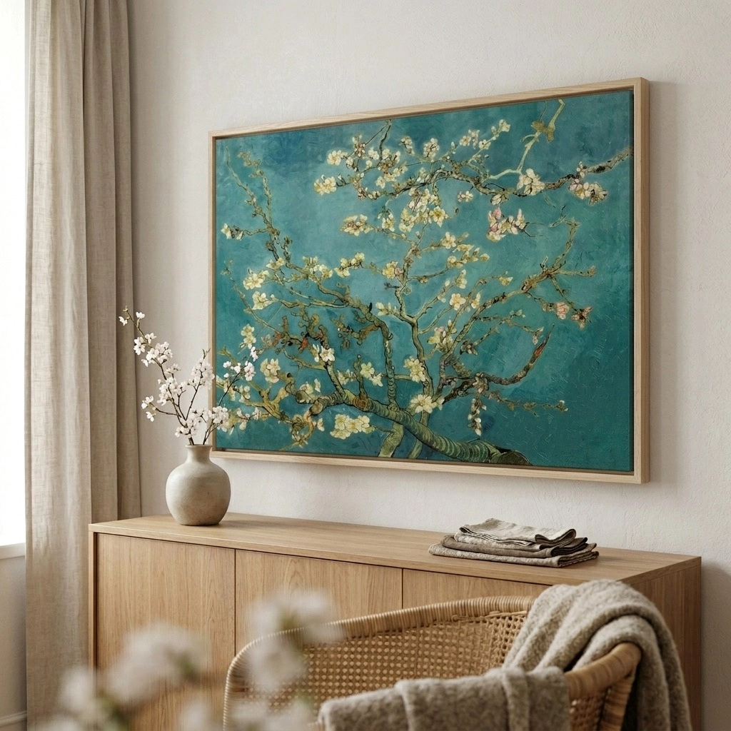 Πινακας σε καμβά VAN GOGH - ALMOND BLOSSOM