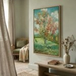 Πινακας σε καμβά VAN GOGH - PINK PEACH TREES