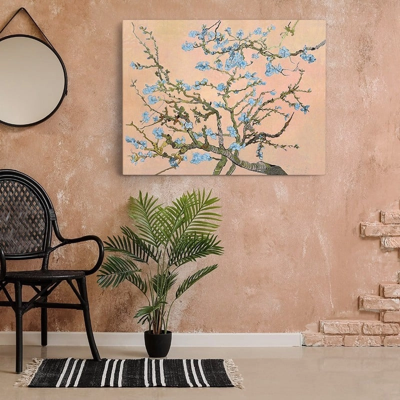 Πινακας σε καμβά VAN GOGH - ALMOND BLOSSOM PASTEL PEACH