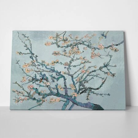 Πινακας σε καμβά VAN GOGH - ALMOND BLOSSOM PASTEL BLUE - Vincent Van Gogh Sticky 2