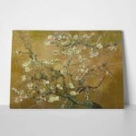 Πινακας σε καμβά VAN GOGH - ALMOND BLOSSOM YELLOW