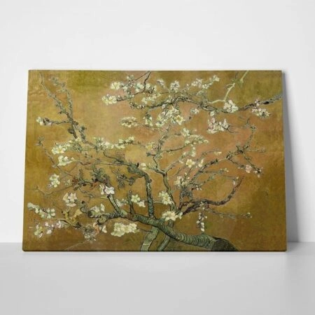 Πινακας σε καμβά VAN GOGH - ALMOND BLOSSOM YELLOW - Vincent Van Gogh Sticky 1