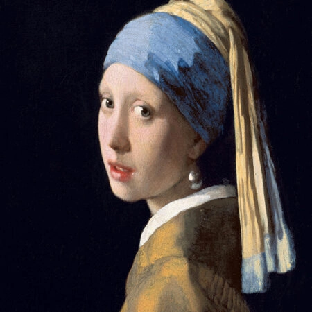 Πινακας σε καμβά VERMEER - GIRL WITH A PEARL EARRING - Johannes Vermeer Sticky 6