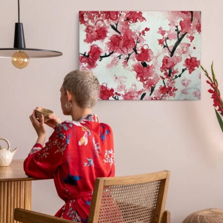 Πινακας σε καμβά WATERCOLOR BLOSSOM - Ανθη Δεντρων