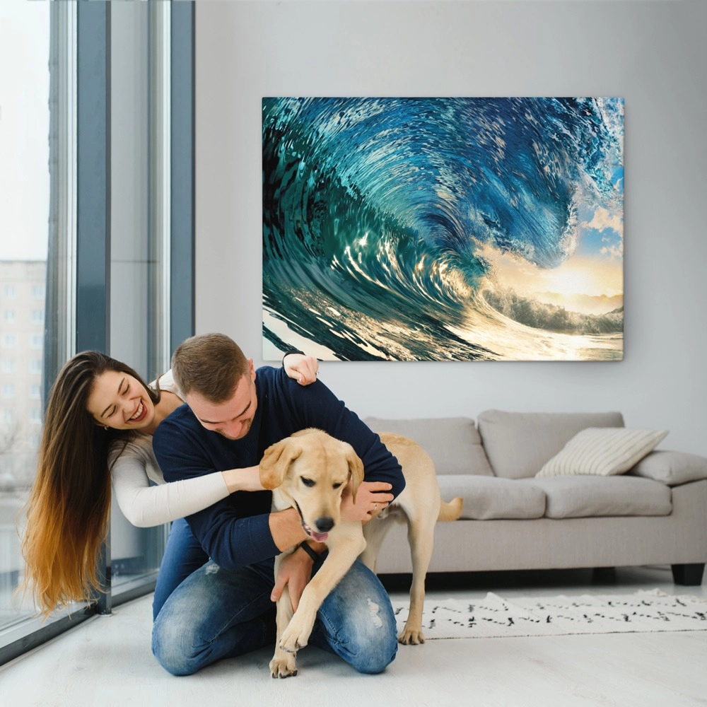 Πινακας σε καμβά WAVE