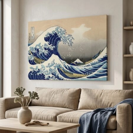 Πινακας σε καμβά HOKUSAI - GREAT WAVE - Hokusai Katsushika Sticky 7