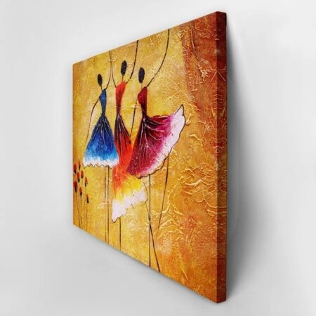 Πινακας σε καμβά OIL PAINTING THREE SPANISH DANCERS - Χορος Sticky 3