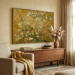 Πινακας σε καμβά VAN GOGH - ALMOND BLOSSOM YELLOW