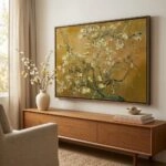 Πινακας σε καμβά VAN GOGH - ALMOND BLOSSOM YELLOW