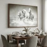 Πινακας σε καμβά WILD HORSES