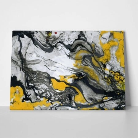 Πινακας σε καμβά ABSTRACT INK MARBLE TEXTURE 3 - Αφηρημενα και Abstract
