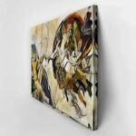 Πινακας σε καμβά ALTERNATIVE REPRODUCTION CREATION ADAM CUBISM